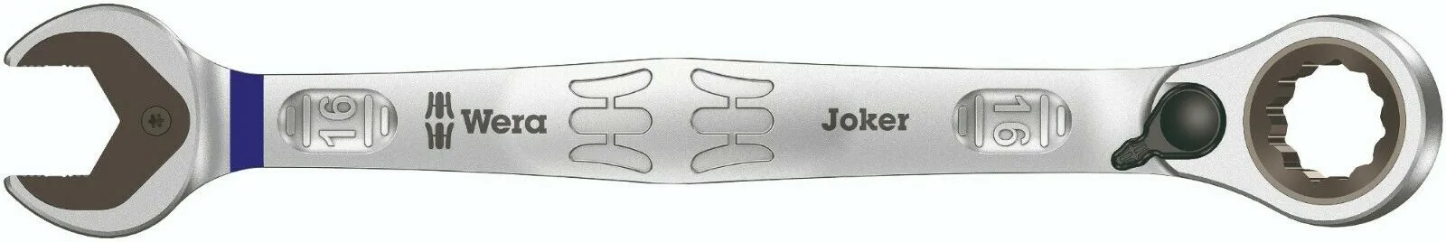 Wera 020071 Joker Switch Open Ended Ratcheting Combination Spanner - 16mm