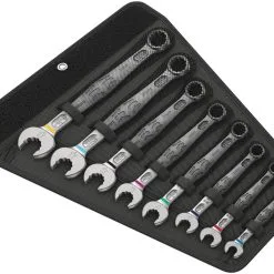 Wera 020241 JOKER 8 Set 1 6003 8 Piece Imperial Ring Combination Spanner Set 5/16-3/4" AF