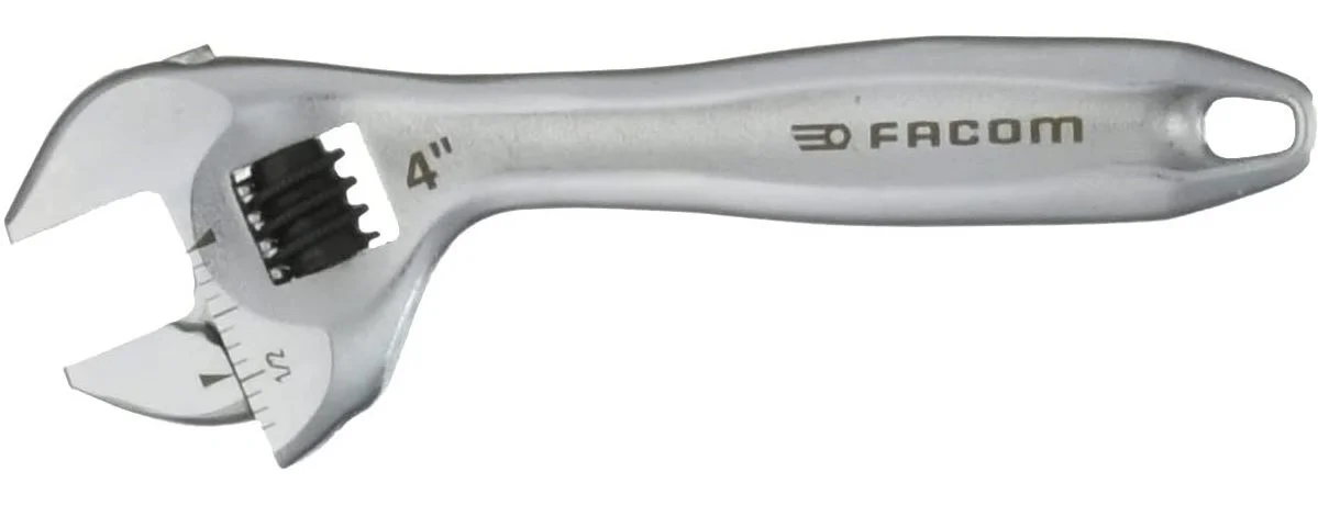 Facom 101.4 'Quick-Adjust' Adjustable Wrench 4" (110mm)