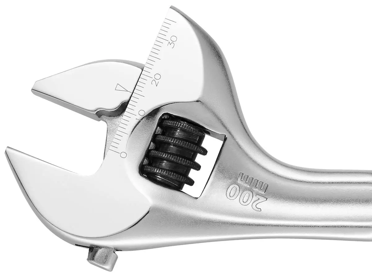 Facom 101.12G Bi-Material 'Quick-Adjust' Adjustable Wrench 12" (300mm) - Image 3