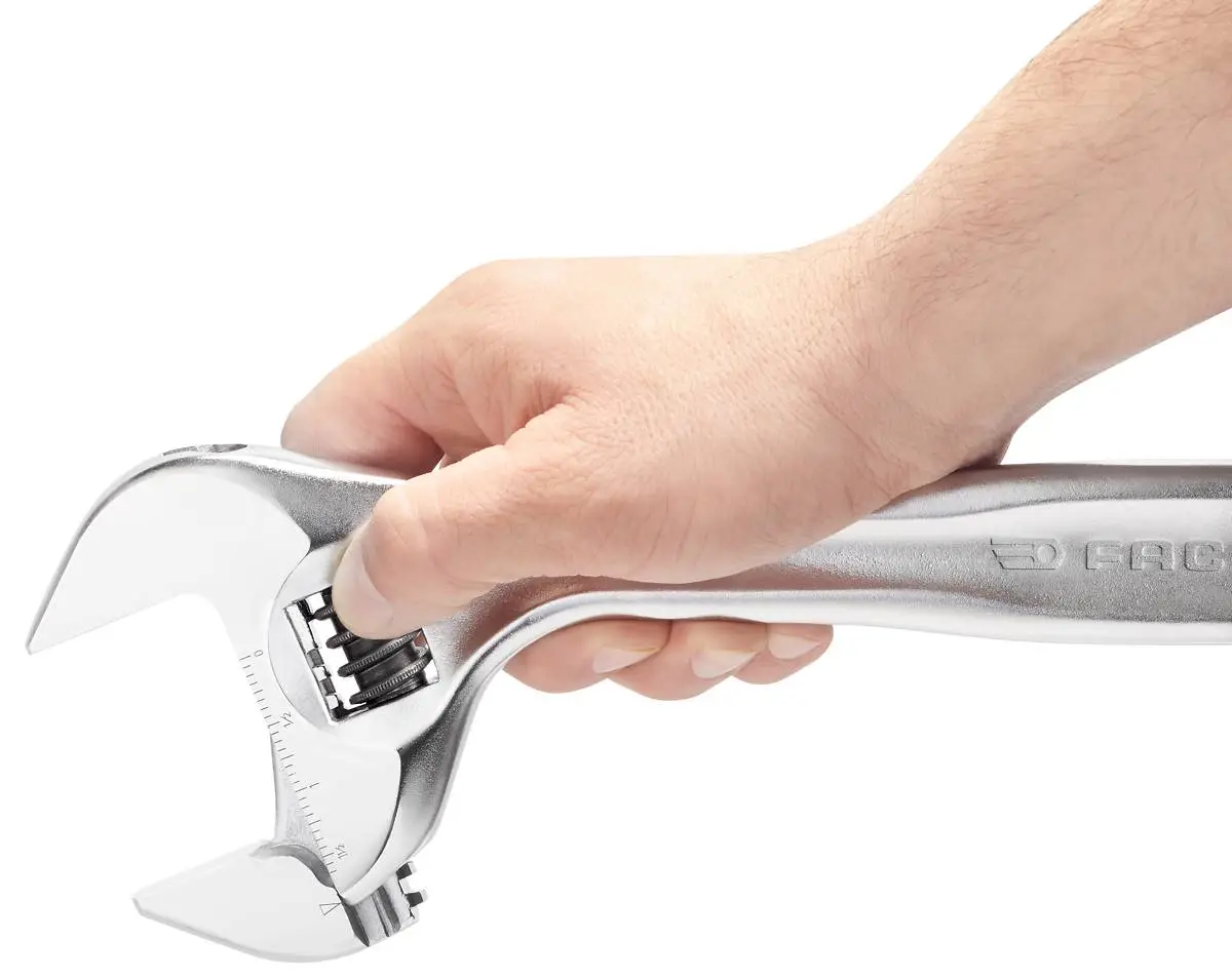Facom 101.8 'Quick-Adjust' Adjustable Spanner Wrench 8" (200mm) - Image 3