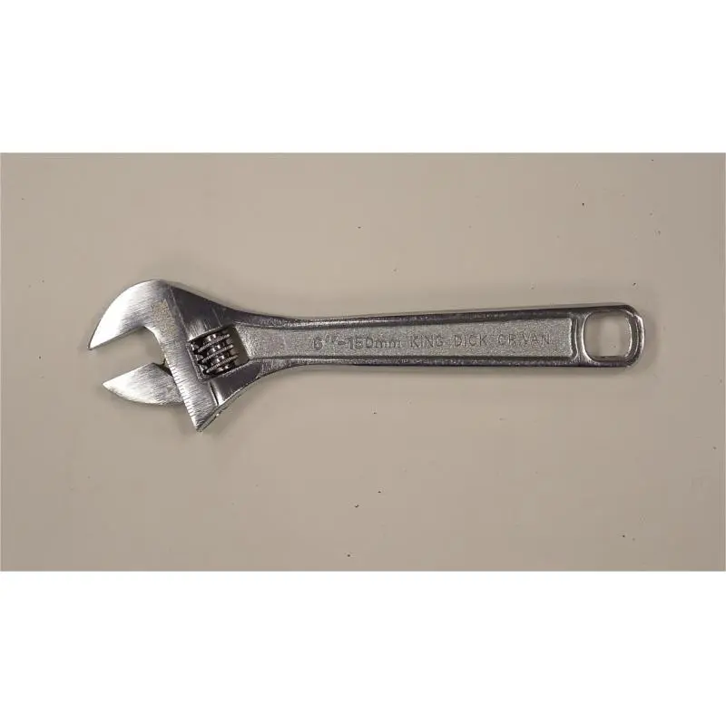King Dick Tools King Dick ACW210 Chrome Adjustable Spanner Wrench 10"