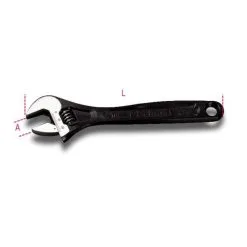 Beta Tools Beta 111N Phosphate Adjustable Spanner Wrench 10"