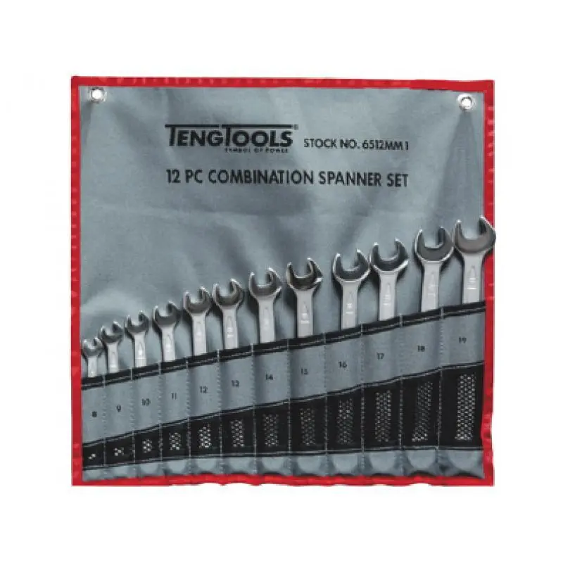 Teng Tools Teng 6510MM 10 Piece Metric Combination Spanner Set