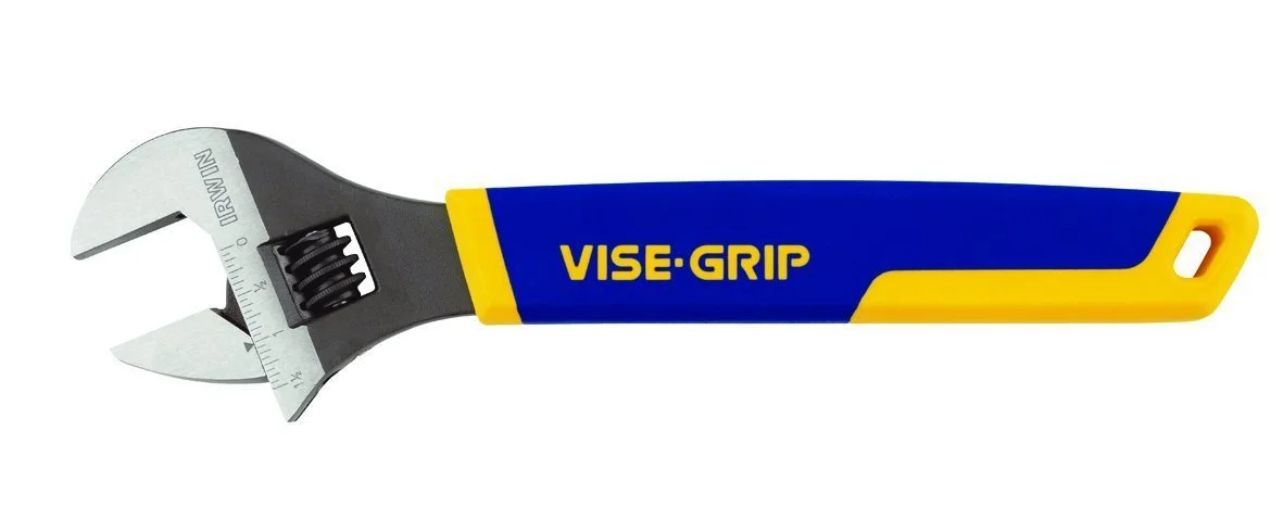 Irwin Vise-Grip 10505488 Adjustable Wrench With ProTouch Grips 8″ / 200mm