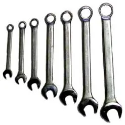 King Dick Tools King Dick TKC7M 7 Piece Metric Combination Spanner Set 10-19mm