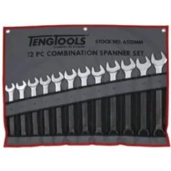 Teng Tools Teng 6512MM 12 Piece Metric Combination Spanner Set