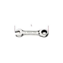 Beta Tools Beta 142C Short (Stubby) Ratcheting Combination Spanner 17mm