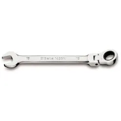 Beta 142SN Metric Flexible Head Ratchet Combination Spanner Wrench 14mm