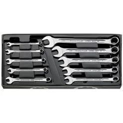 Stahlwille 13A/10KT 10 Piece Open Box Combination Spanner Set 1/4"-3/4" AF