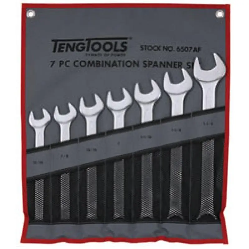 Teng Tools Teng 6507AF Combination Spanner Set