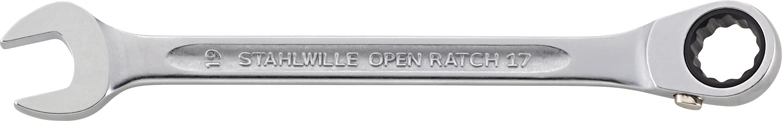 Stahlwille 17 Reversible Ratchet Combination Spanner 17mm