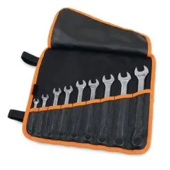Beta 42N/B9 9 Piece Metric Combination Spanner Set Supplied In Wallet 6-19mm