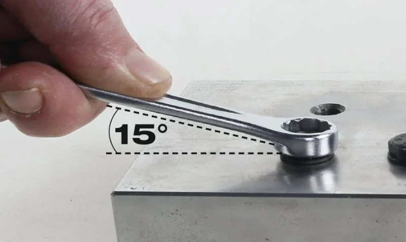 Beta 42N Metric Combination Spanner Wrench 17mm - Image 2