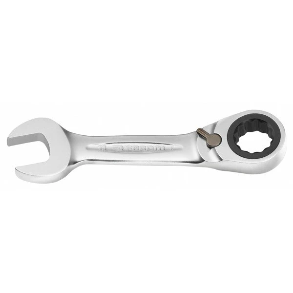 Facom 467S.5/8 Stubby Ratchet Combination Spanner 5/8" AF