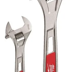 Milwaukee 48227400 2 Piece Adjustable Spanner Wrench Set 150 / 250mm