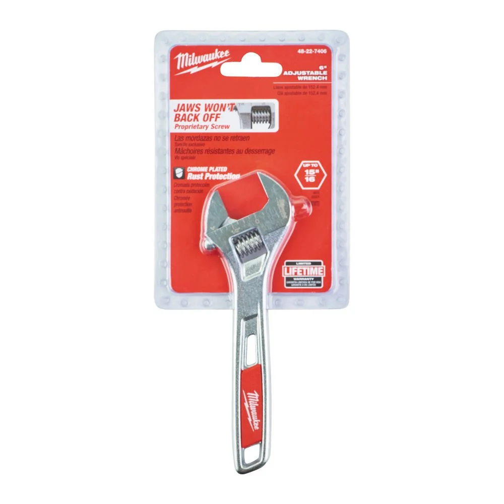 Milwaukee 48227406 Adjustable Wrench 6" / 150mm - Image 3