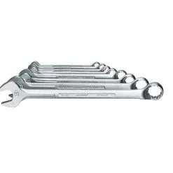 Gedore 1 B-080 8 Piece Metric Combination Spanner Wrench Set 8-19mm