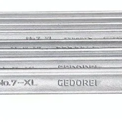 Gedore 7 XL-080 8 Piece Metric Extra Long Combination Spanner Wrench Set 8-19mm