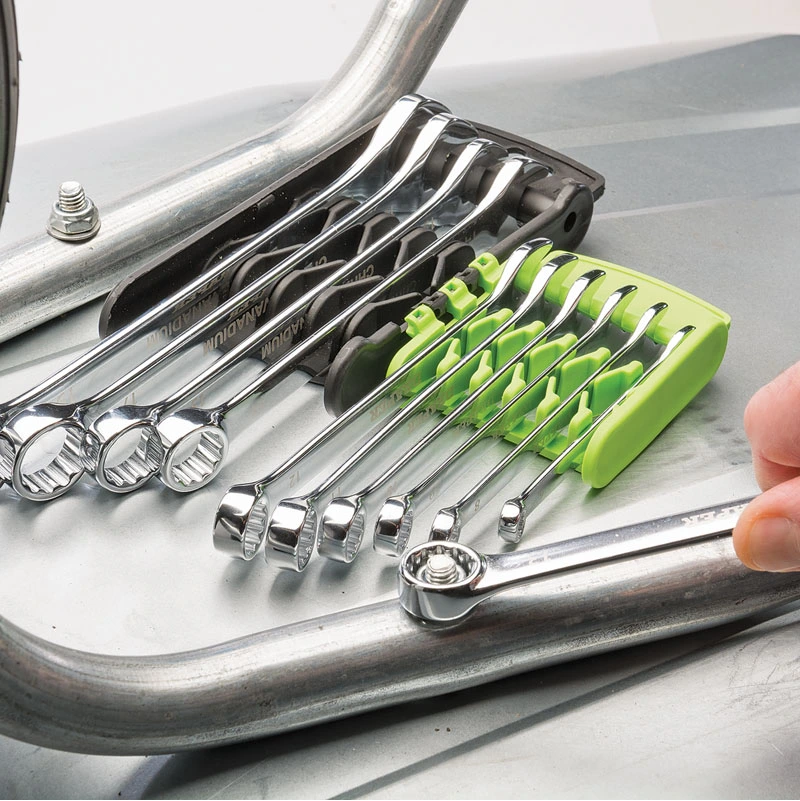 Draper 66092 Hi-Torq 11 Piece Metric Combination Spanner Set 6-19mm - Image 2