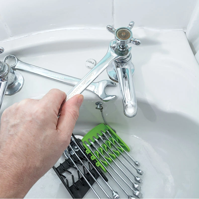 Draper 66092 Hi-Torq 11 Piece Metric Combination Spanner Set 6-19mm - Image 3