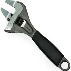 Bahco 9029-T ERGO Extra Thin Jaws Adjustable Wrench 6" Extra Wide Jaw Opening 32mm