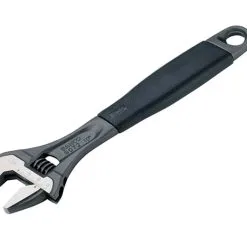 Bahco 9073 Black Finish Comfort Grip Adjustable Wrench 12"