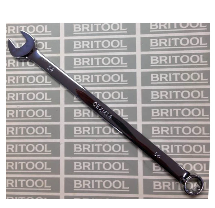 Britool Hallmark CEHM9 Combination Spanner 9mm - Hexagon Ring (6 Point) - Image 2