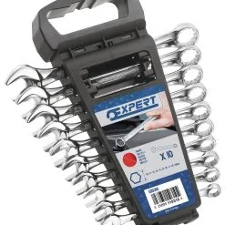 Expert By Facom E110310 10 Piece Metric Combination Spanner Wrench Set 10-19mm