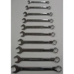King Dick Tools King Dick TKC10M 10 Piece Metric Combination Spanner Set 8-24mm