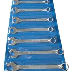 King Dick Tools King Dick TKC8M 8 Piece Metric Combination Spanner Set 11-24mm