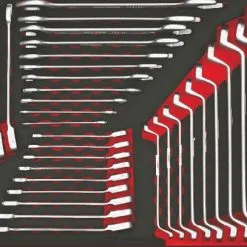 Teng TTESP37 37 Piece Metric Spanner Set In Eva Foam