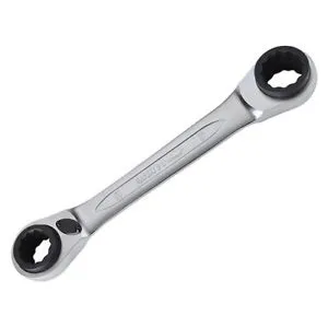 Bahco S4RM-30-36 Reversible 4 In 1 Ratchet Spanner 30, 32, 34 And 36mm